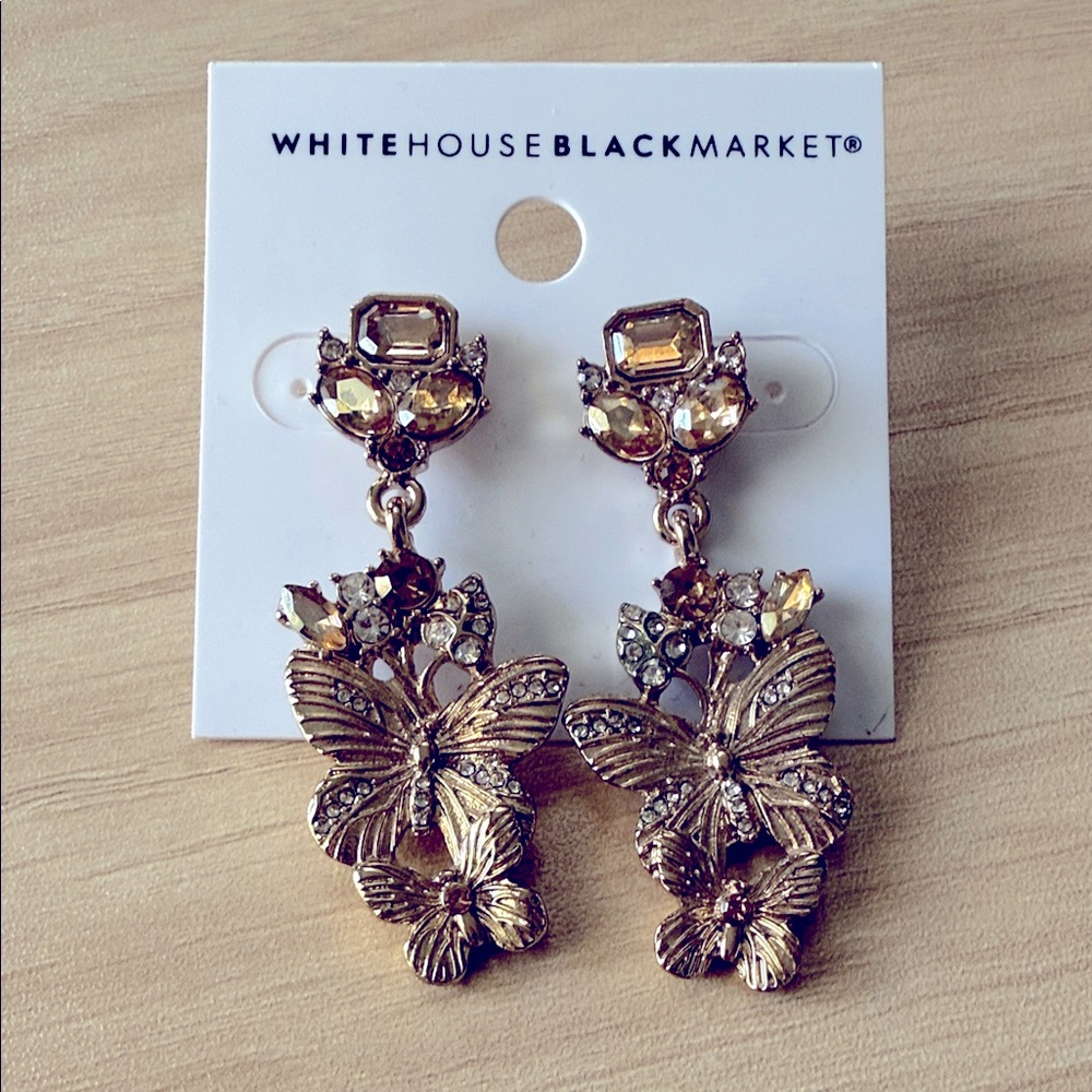 WHBM earrings, new never worn